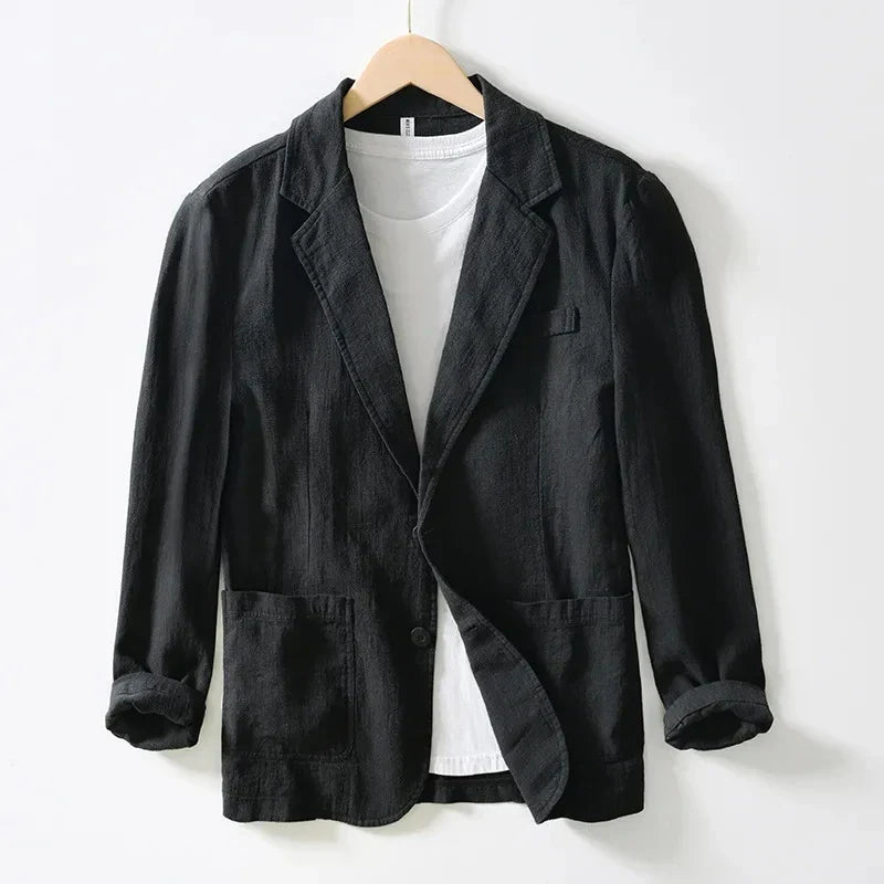 Linen overshirt