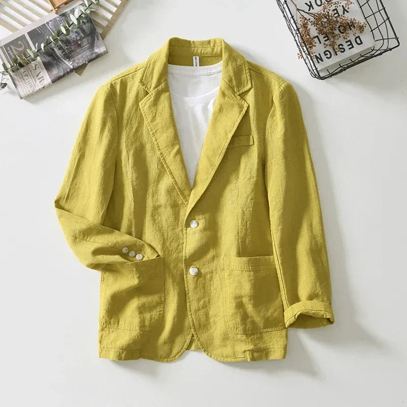Linen overshirt