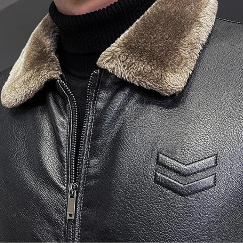Sheepskin jacket