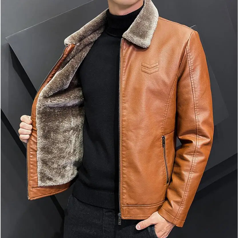 Sheepskin jacket