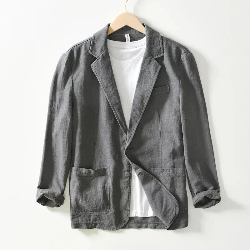 Linen overshirt
