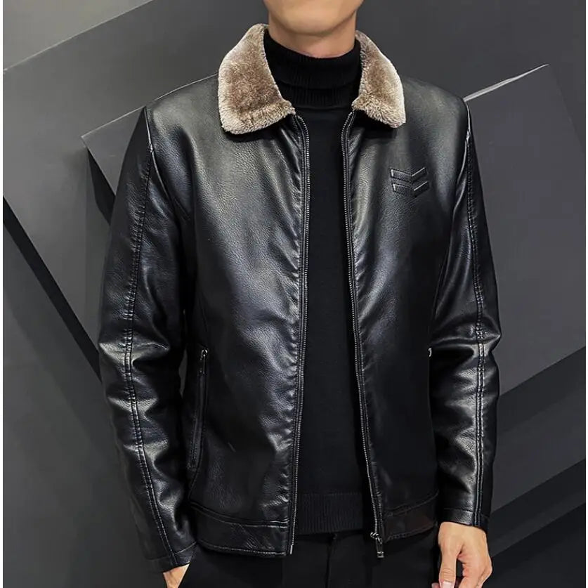 Sheepskin jacket