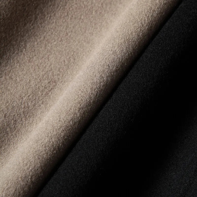 Woolen Hooded Coat