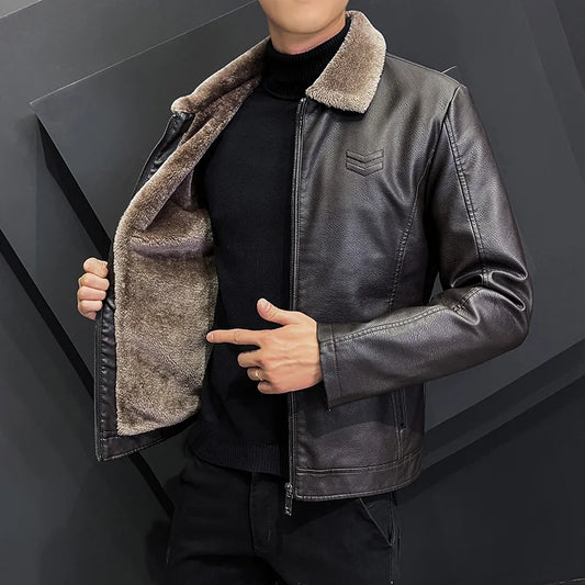 Sheepskin jacket